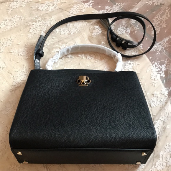 NWT Kate Spade Black Medium Satchel - Picture 14 of 16